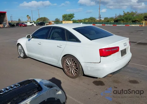 2013 Audi A6 2.0T Premium from USA, damaged, VIN WAUGFAFC2DN150248